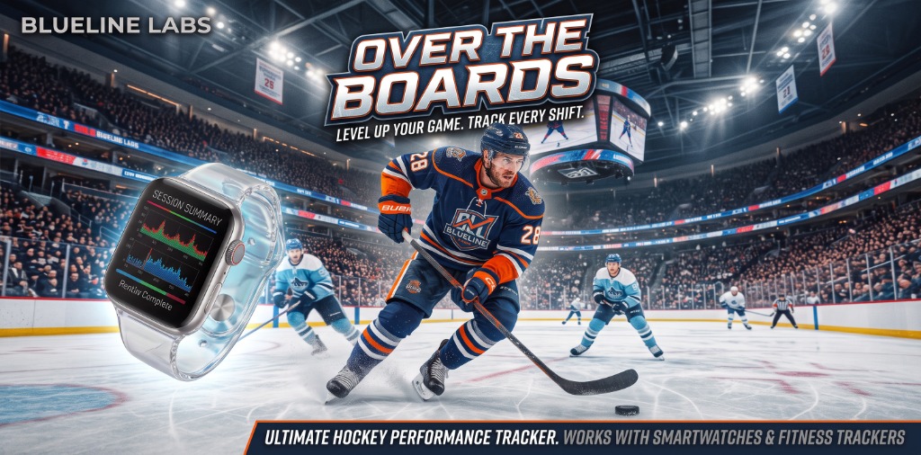 Over The Boards Hockey Performance Tracker Poster